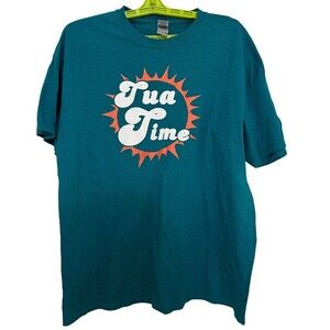 Miami Dolphins Tua Tagovailoa "Tua Time" Shirt XL NFL  National Football League